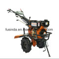 Fg1050, 7HP 4.4kw Diesel Tiller Zwei Rad Tiller Mini Tiller Garten Tiller Bauernhof Tiller Rotary Tiller Diesel Power Tiller